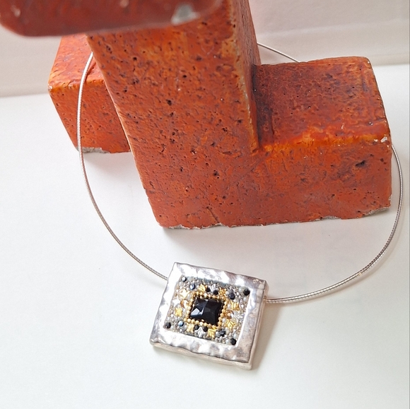 Vintage Orit Schatzman Necklace - Picture 11 of 12